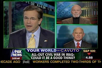 Fox News: Iraqi Civil War a Good Thing?