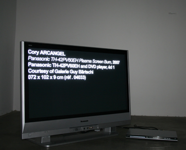 Cory Arcangel - Screen Burn