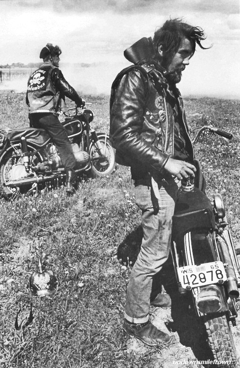 bikers elkhorn, 1965