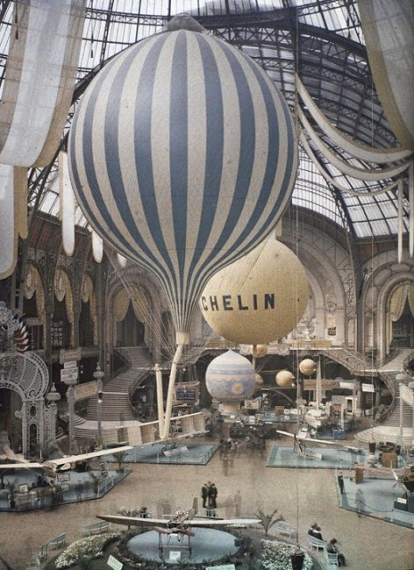 1900's paris, color