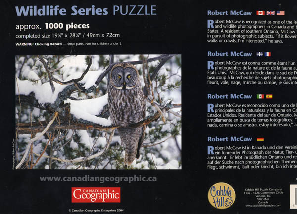 owl jigsaw puzzle